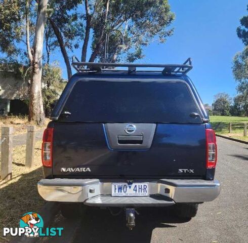 2009 Nissan Navara D40 STX Ute Manual