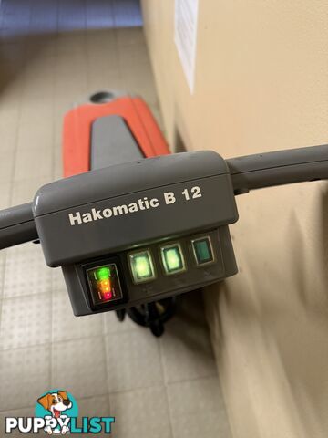 Hako walk behind floor scrubber