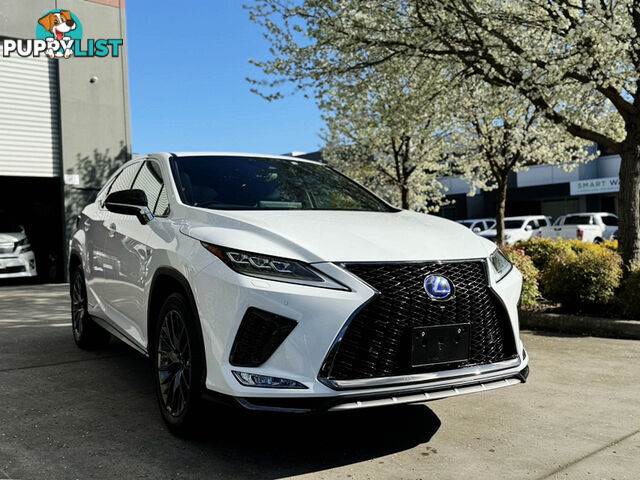 2022 LEXUS RX450H F SPORTS GYL20 SUV