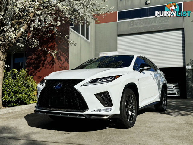 2022 LEXUS RX450H F SPORTS GYL20 SUV