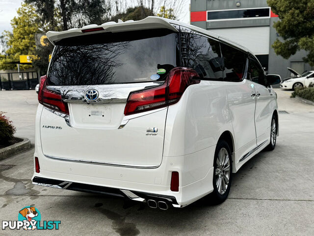 2020 TOYOTA ALPHARD SR C AYH30 WAGON