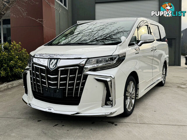 2020 TOYOTA ALPHARD SR C AYH30 WAGON