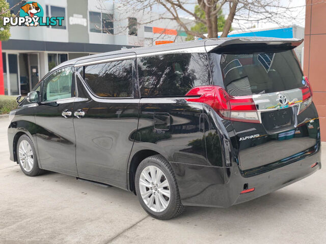 2016 TOYOTA ALPHARD   WAGON