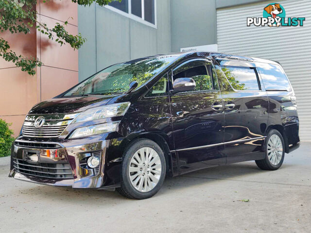 2014 TOYOTA VELLFIRE Z G GGH20 WAGON