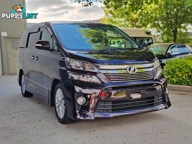 2014 TOYOTA VELLFIRE Z G GGH20 WAGON