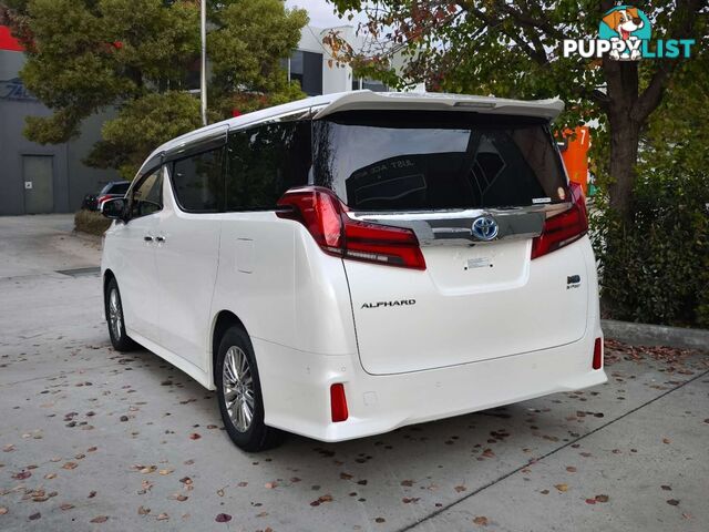 2021 TOYOTA ALPHARD SR C AYH30 WAGON
