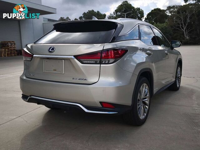 2021 LEXUS RX450H L GYL20 SUV