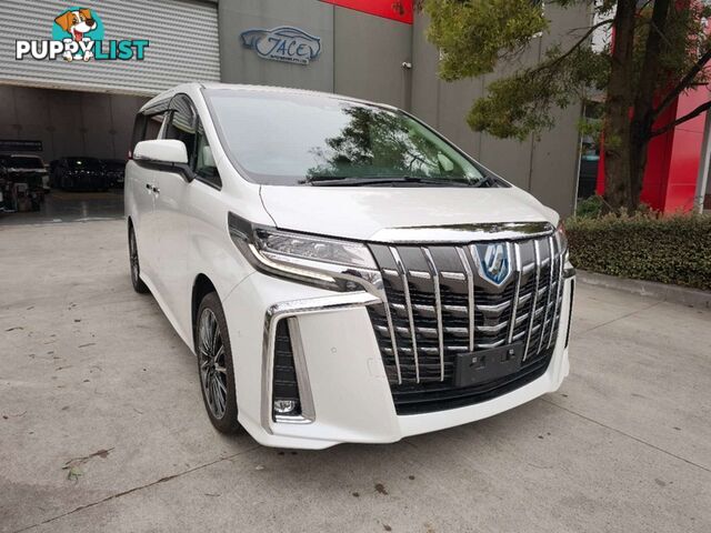 2021 TOYOTA ALPHARD SR C AYH30 WAGON