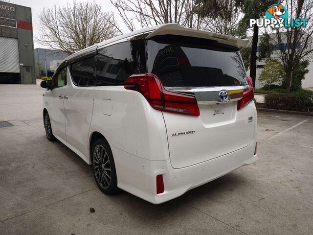 2021 TOYOTA ALPHARD SR C AYH30 WAGON