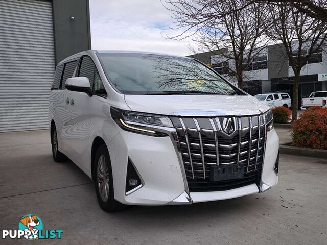 2021 TOYOTA ALPHARD G F GGH35 WAGON