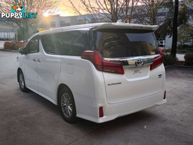 2023 TOYOTA ALPHARD SR C AYH30 WAGON