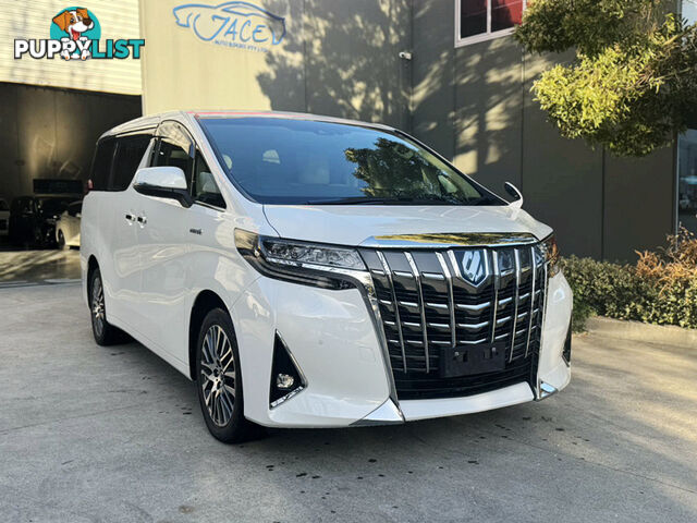 2020 TOYOTA ALPHARD G F AYH30 WAGON