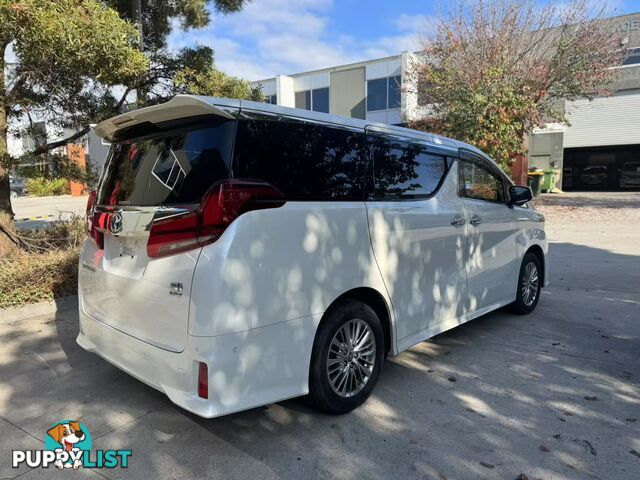 2022 TOYOTA ALPHARD SR C AYH30 WAGON