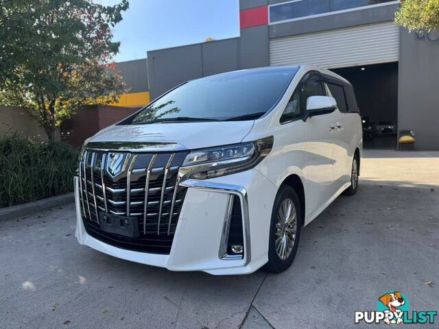 2022 TOYOTA ALPHARD SR C AYH30 WAGON
