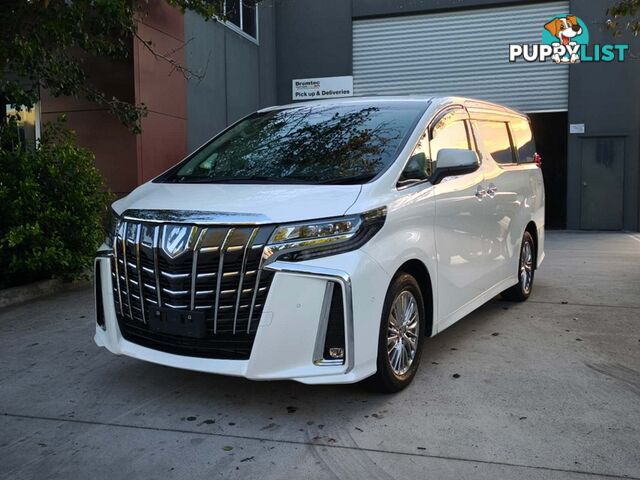 2023 TOYOTA ALPHARD SR C AYH30 WAGON