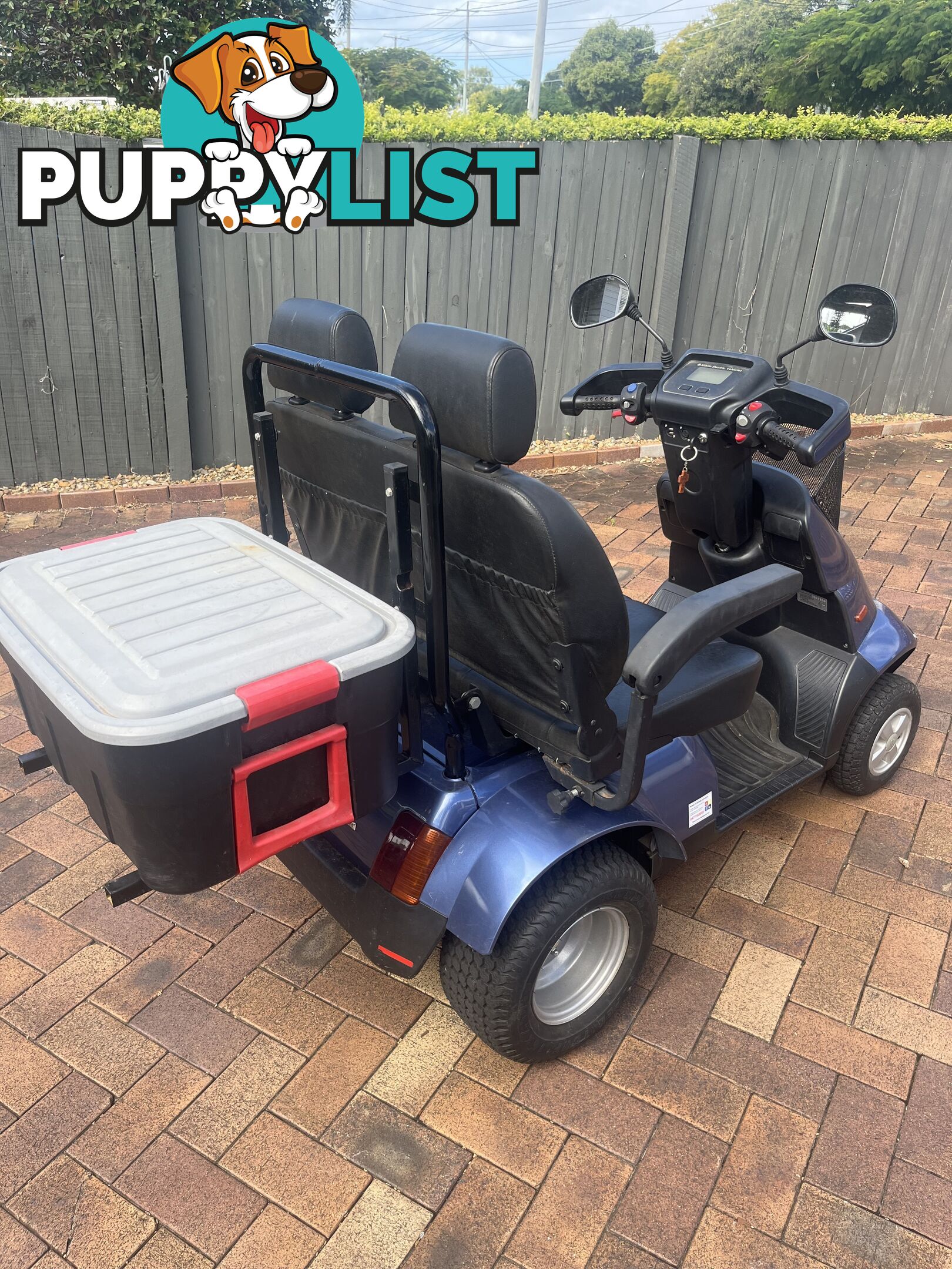 Mobility Scooter - Dual Seat