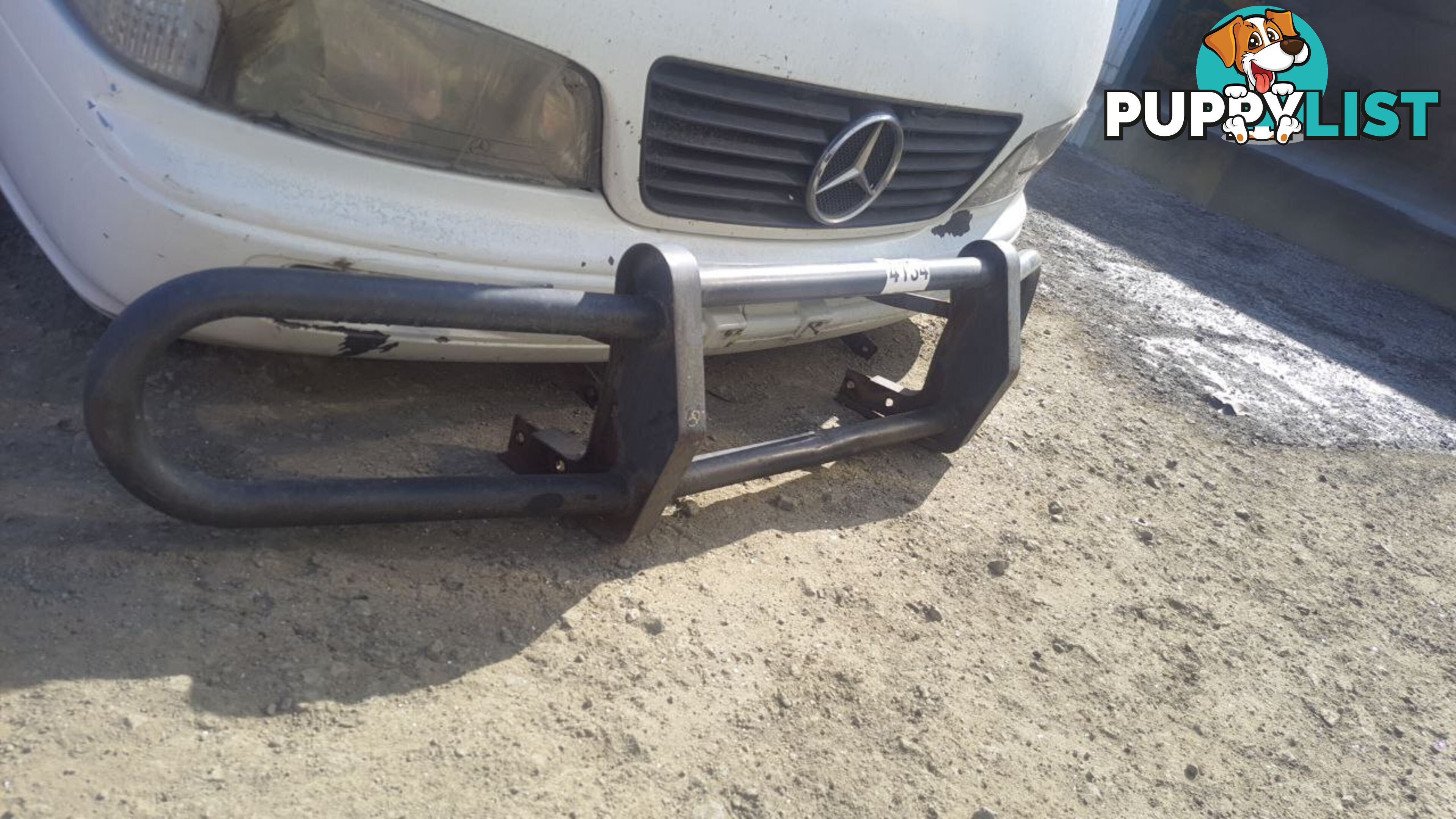 BULL BAR FOR MERCEDEZ BENZ FITS 1999 2000 2001 2002 2003 2004 2005 [ID 730]