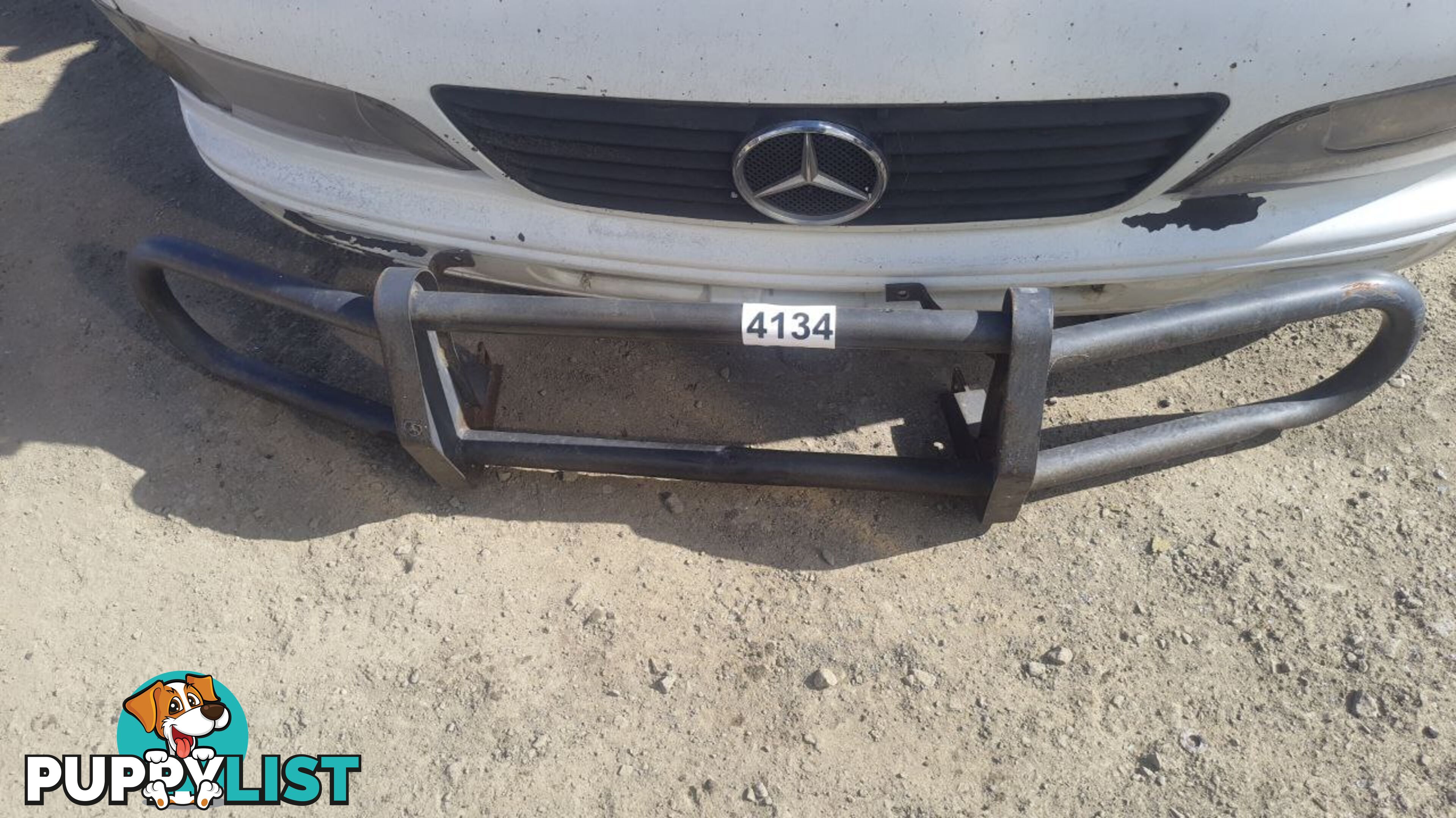 BULL BAR FOR MERCEDEZ BENZ FITS 1999 2000 2001 2002 2003 2004 2005 [ID 730]