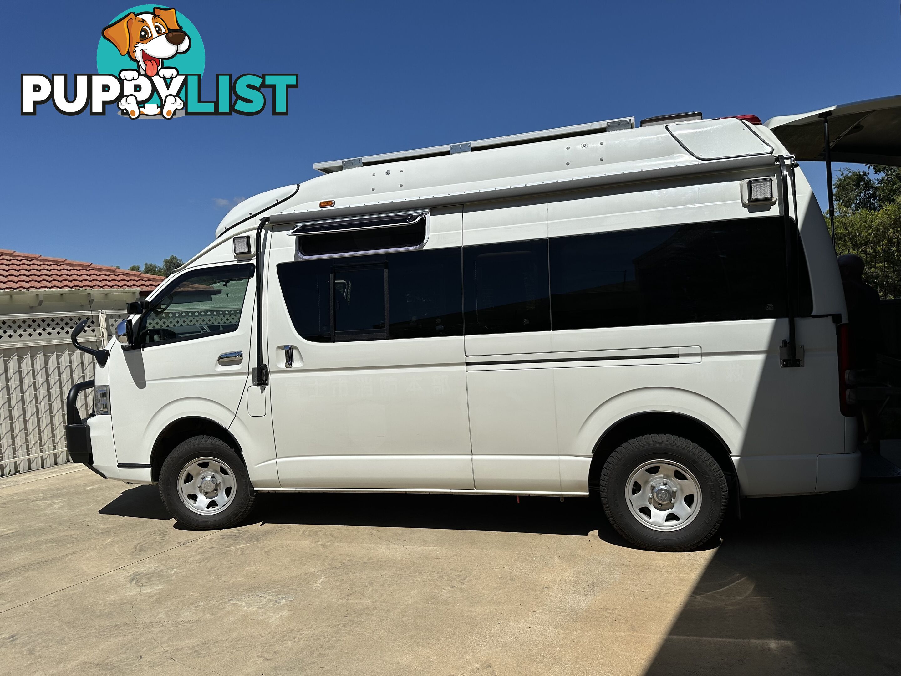 Toyota Hi Ace 2010 constant 4 x 4 motorhome.