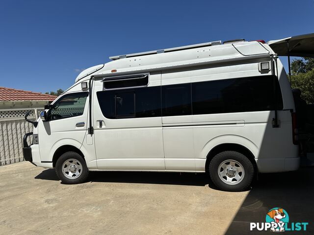 Toyota Hi Ace 2010 constant 4 x 4 motorhome.