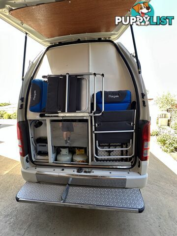 Toyota Hi Ace 2010 constant 4 x 4 motorhome.