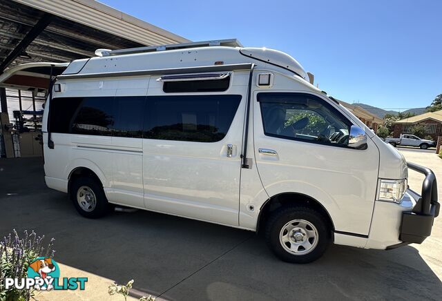 Toyota Hi Ace 2010 constant 4 x 4 motorhome.