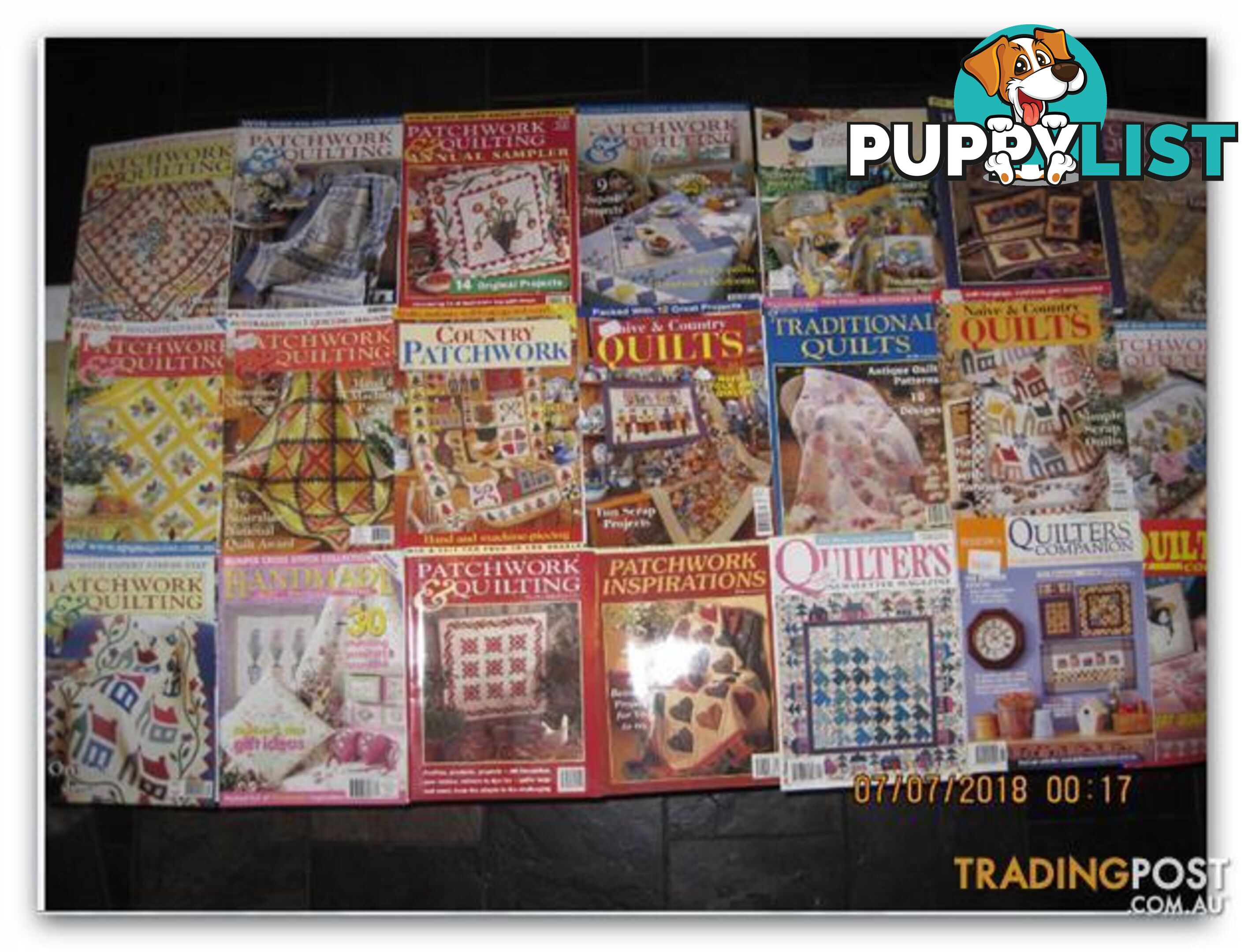 2 full boxes CRAFT MAGAZINES IN MINT CONDITION, SOME STILL BRAND NEW,