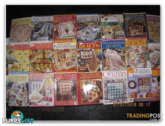 2 full boxes CRAFT MAGAZINES IN MINT CONDITION, SOME STILL BRAND NEW,