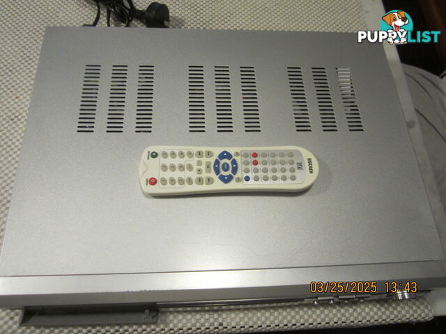 TWO devices in this package, VHS VCR & a DVD-HARD DRIVE PVR recorder,