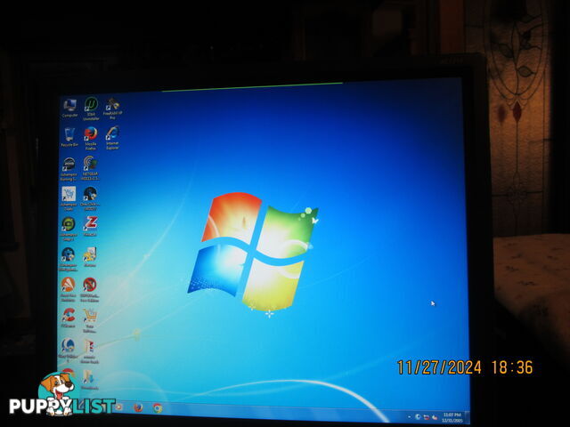 ACER DESKTOP PC. INC MONITOR. KEYBOARD. OPTICAL MOUSE, WINDOWS 7. S/PACK-1.