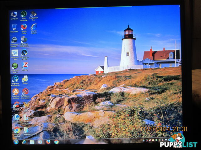 ACER DESKTOP PC. INC MONITOR. KEYBOARD. OPTICAL MOUSE, WINDOWS 7. S/PACK-1.