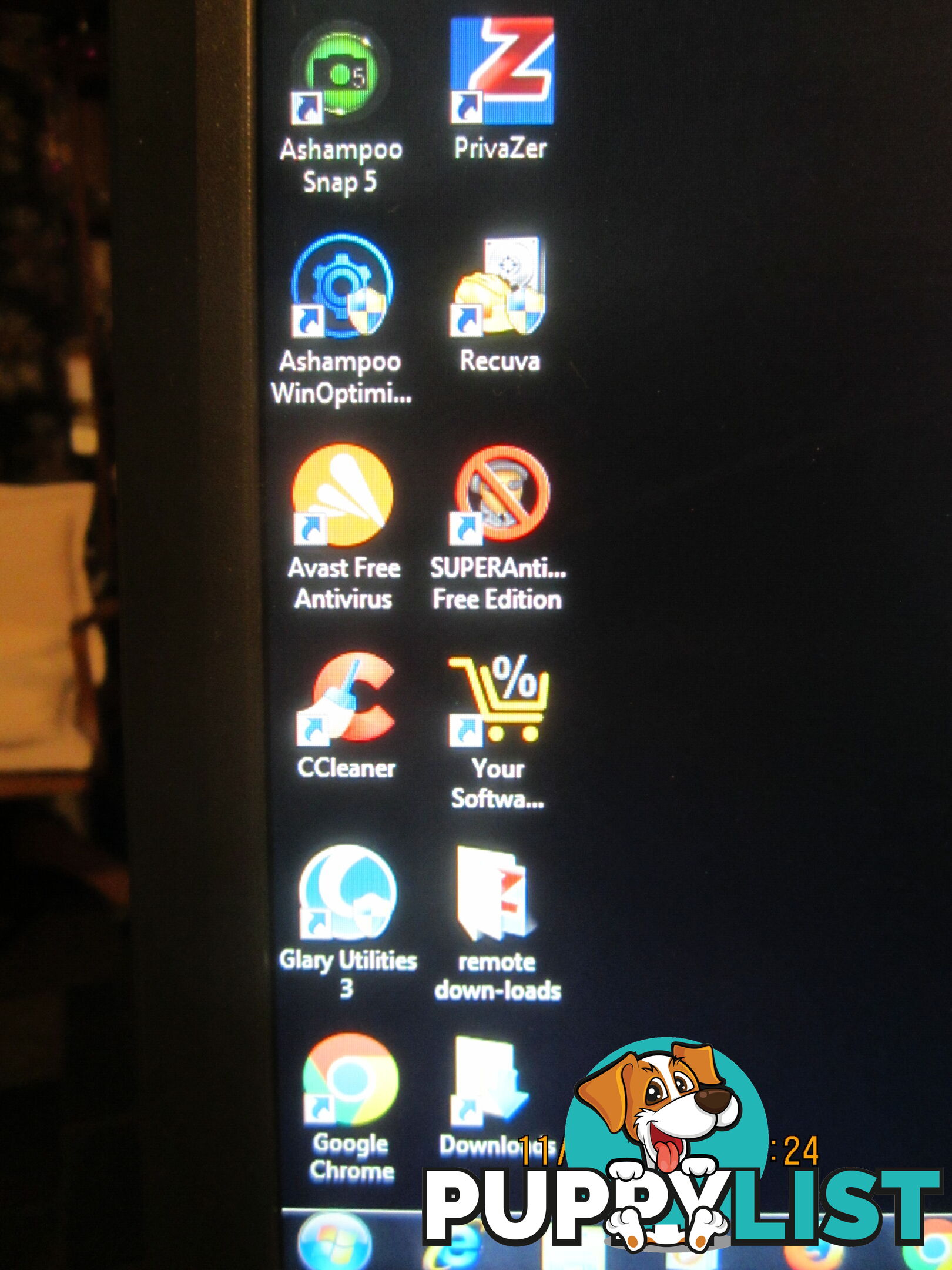 ACER DESKTOP PC. INC MONITOR. KEYBOARD. OPTICAL MOUSE, WINDOWS 7. S/PACK-1.
