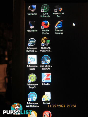 ACER DESKTOP PC. INC MONITOR. KEYBOARD. OPTICAL MOUSE, WINDOWS 7. S/PACK-1.