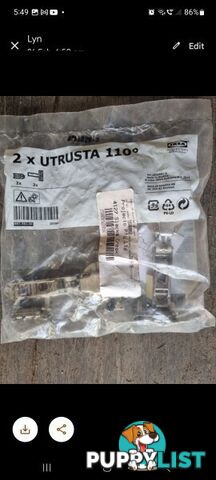 UTRUSTA (110deg) Cabinet Hinge