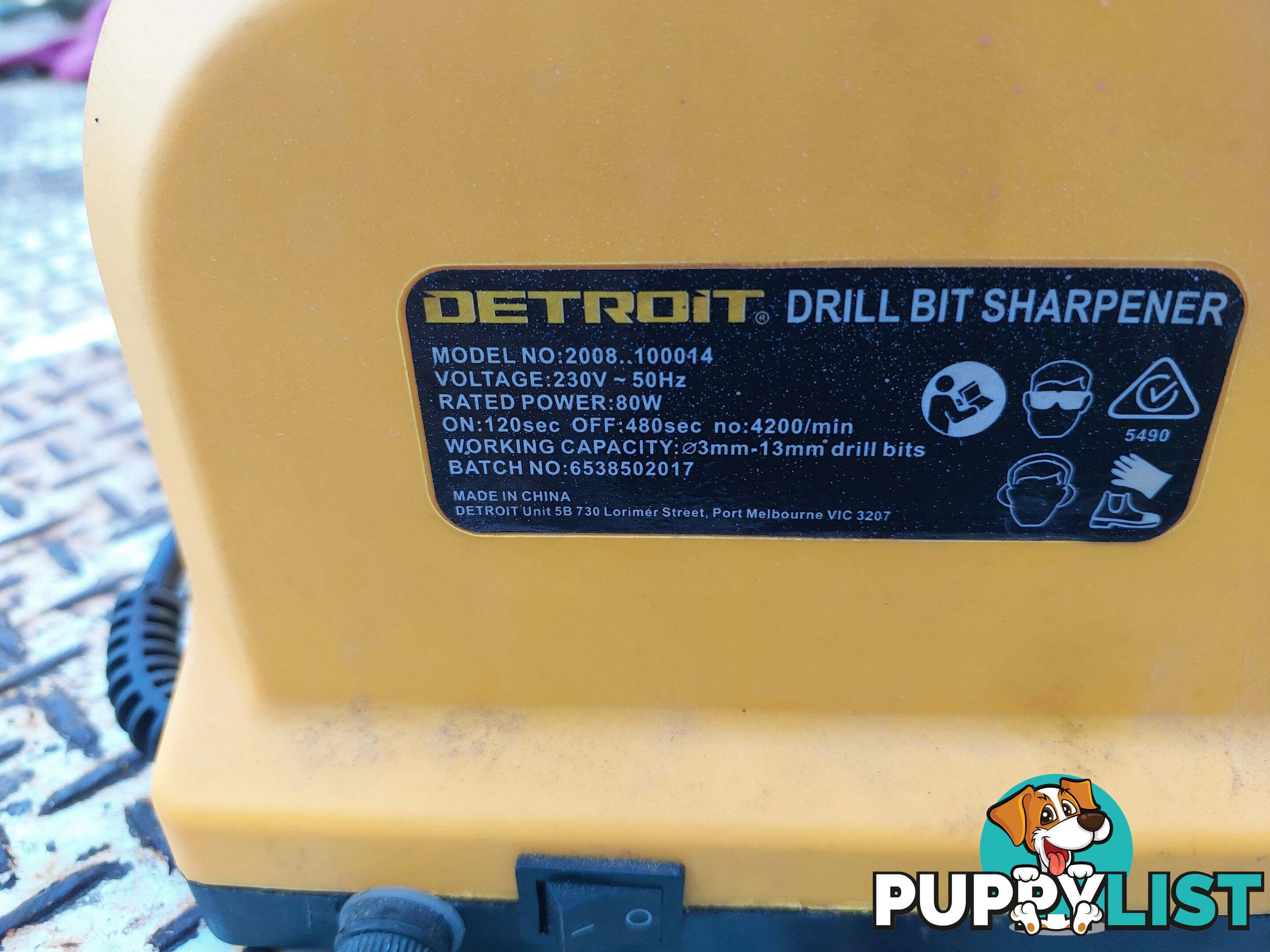 Drill Bit Sharpener