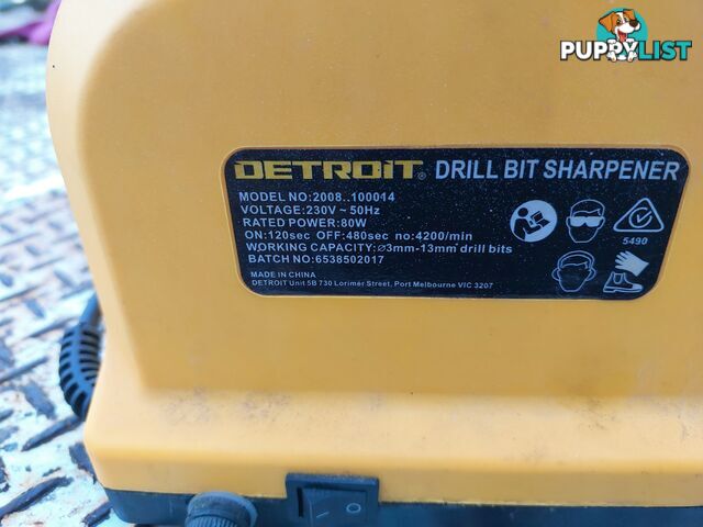 Drill Bit Sharpener