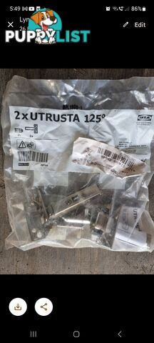 UTRUSTA (125deg) Cabinet Hinge