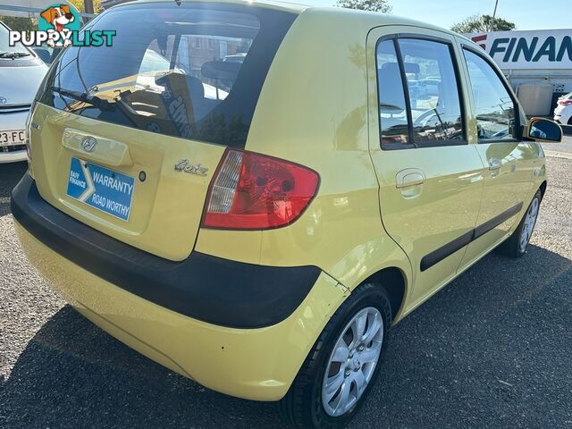 2010 HYUNDAI GETZ TB SX  HATCHBACK