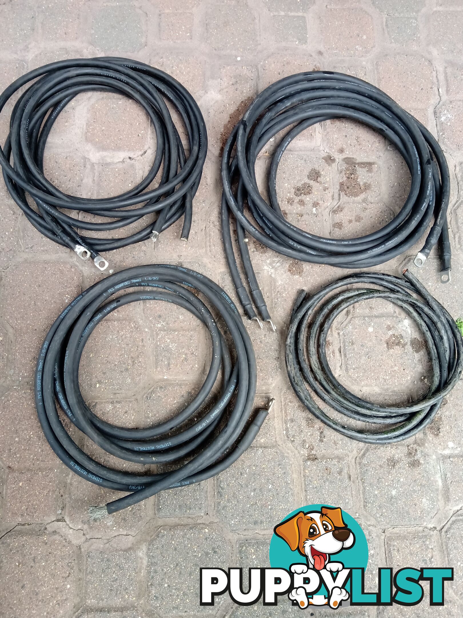 Assorted Flex Cables, high current.