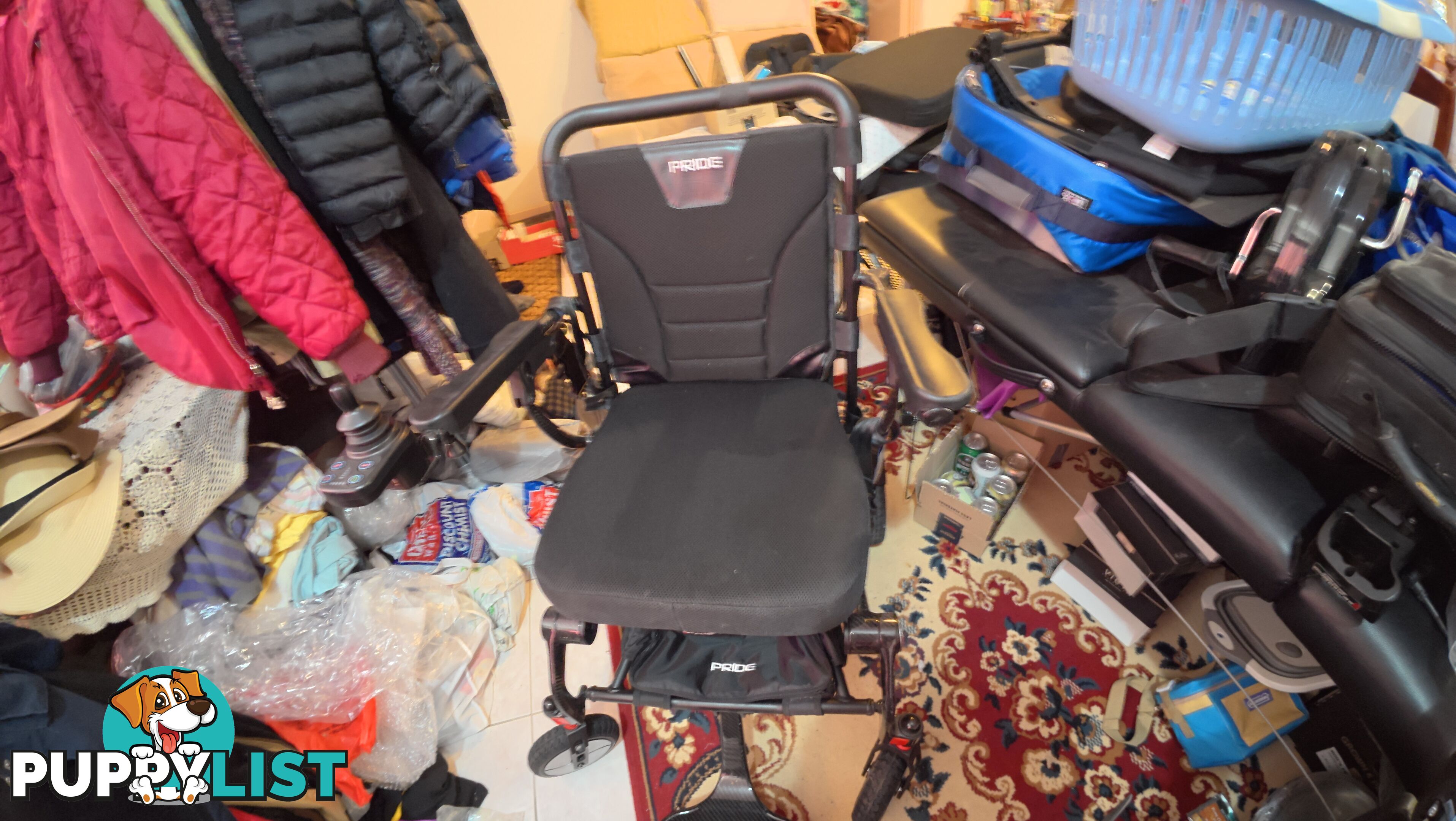 PRIDE IGO FOLDING POWER WHEELCHAIR – CARBON FIBRE