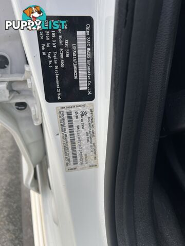 2018 LDV T60 SK8C LUXE Ute Automatic