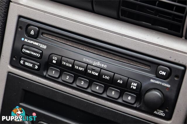2002 HOLDEN ASTRA  TSMY03 CONVERTIBLE