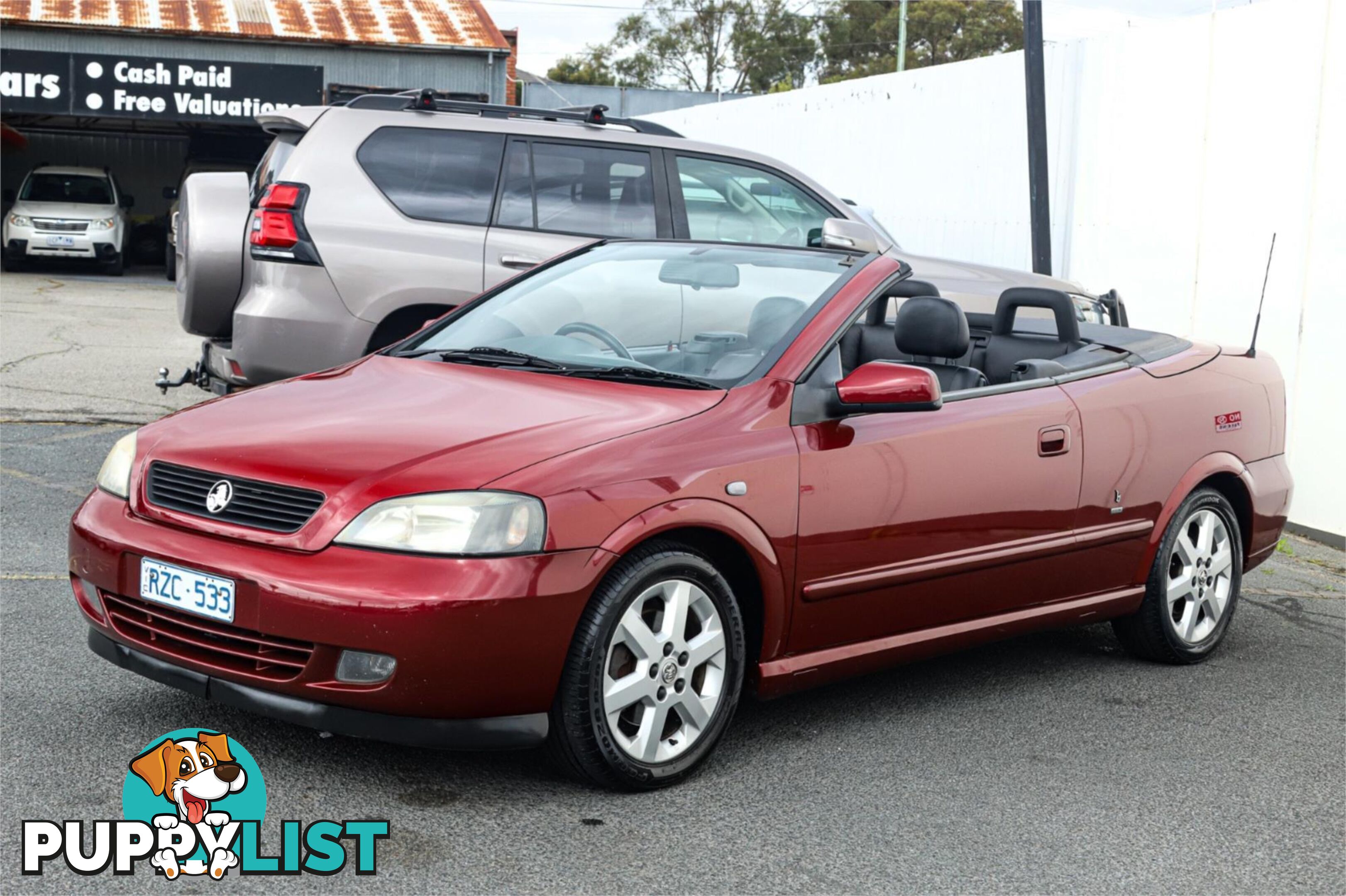 2002 HOLDEN ASTRA  TSMY03 CONVERTIBLE