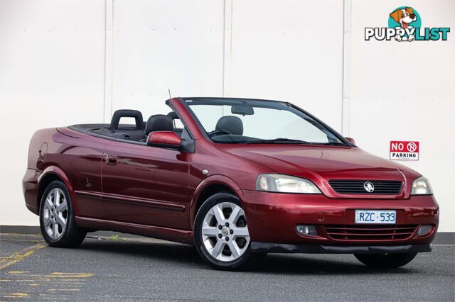2002 HOLDEN ASTRA  TSMY03 CONVERTIBLE