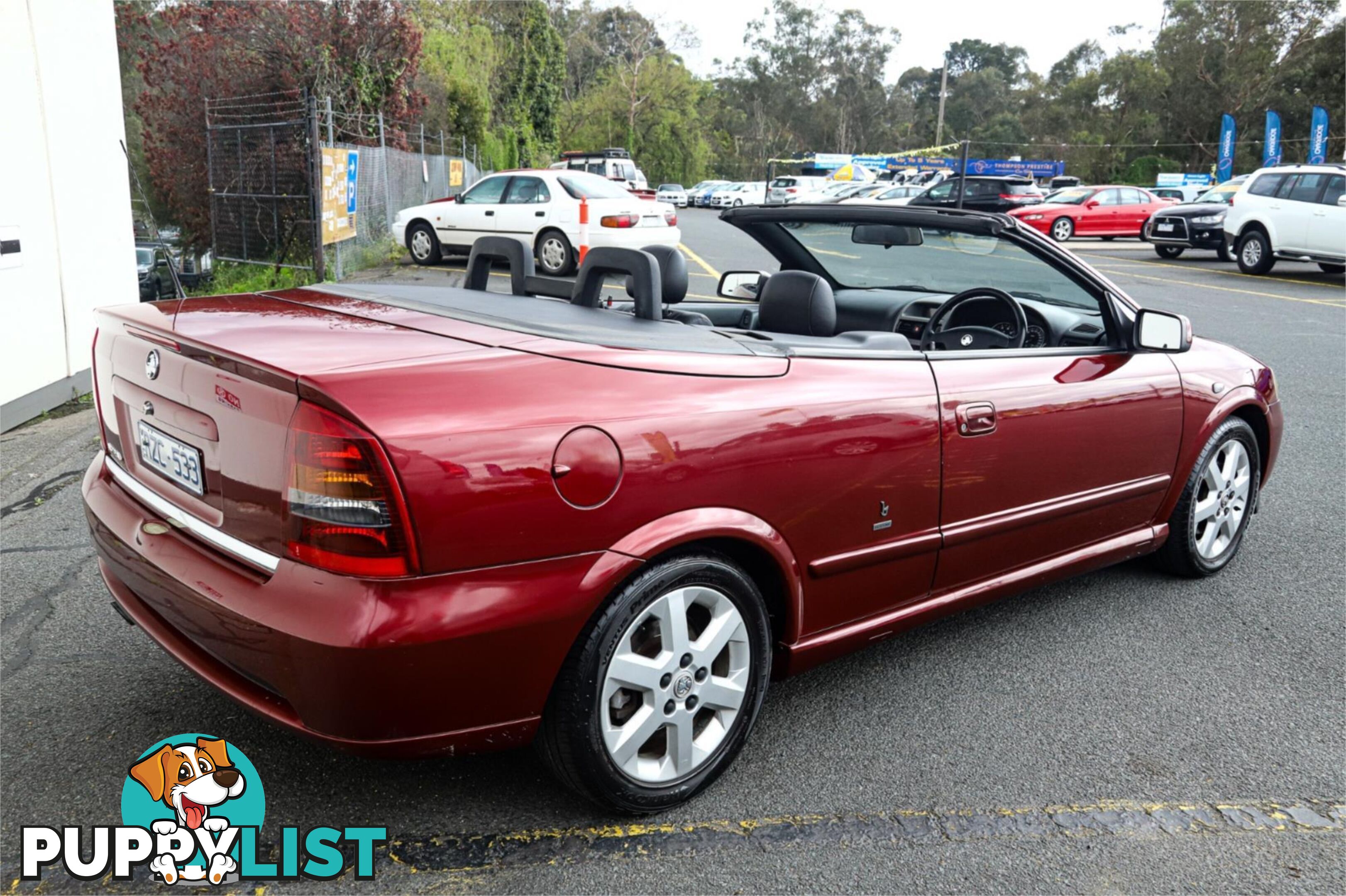 2002 HOLDEN ASTRA  TSMY03 CONVERTIBLE