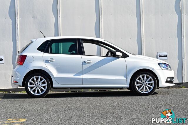 2017 VOLKSWAGEN POLO 81TSIURBAN 6RMY17,5 HATCHBACK