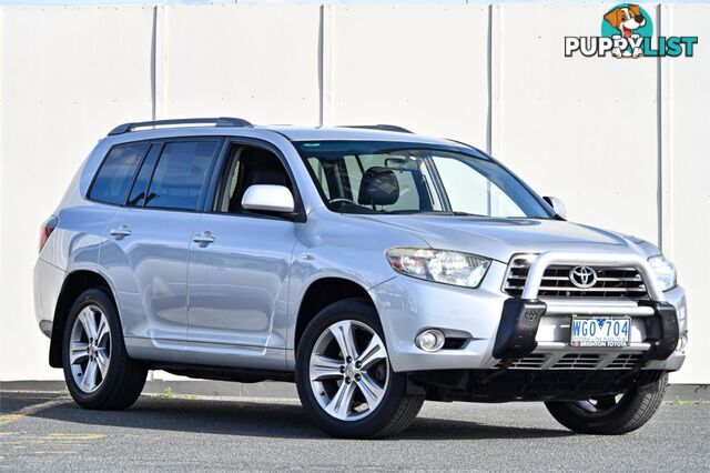 2008 TOYOTA KLUGER KX S GSU40R WAGON