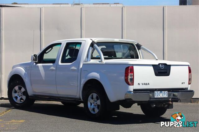 2010 NISSAN NAVARA ST D40 UTILITY