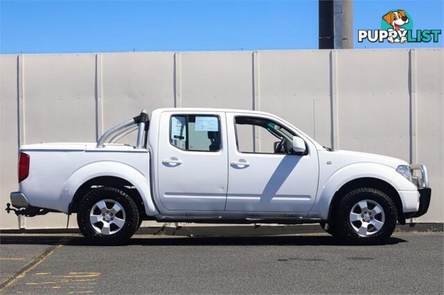 2010 NISSAN NAVARA ST D40 UTILITY