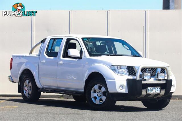 2010 NISSAN NAVARA ST D40 UTILITY